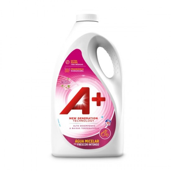 A+ Prací gél Fresh Flowers 3,25l- 65 praní A+ Prací gél Fresh Flowers 3,25l- 65 praní