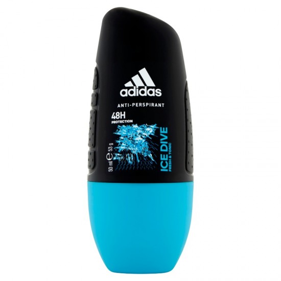 ADIDAS Gulôčkový antiperspirant Ice dive 50ml ADIDAS Gulôčkový antiperspirant Ice dive 50ml