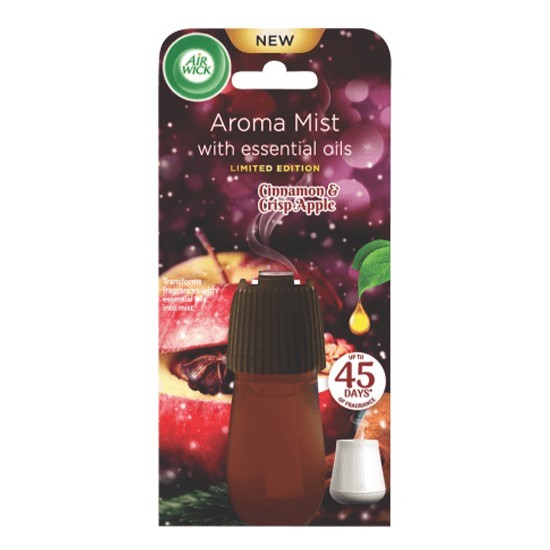 AIR WICK Aroma Mist Cinnamon & Crisp Apple náplň pre vaporizér 20ml AIR WICK Aroma Mist Cinnamon & Crisp Apple náplň pre vaporizér 20ml