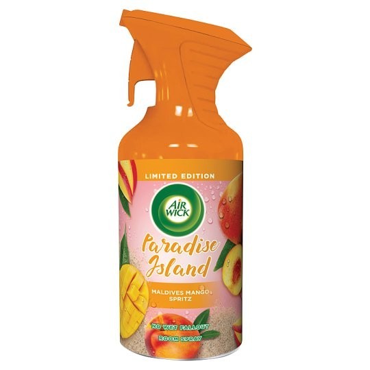 AIR WICK Osviežovač vzduchu Paradise Island mangové šplechnutie 250ml AIR WICK Osviežovač vzduchu Paradise Island mangové šplechnutie 250ml