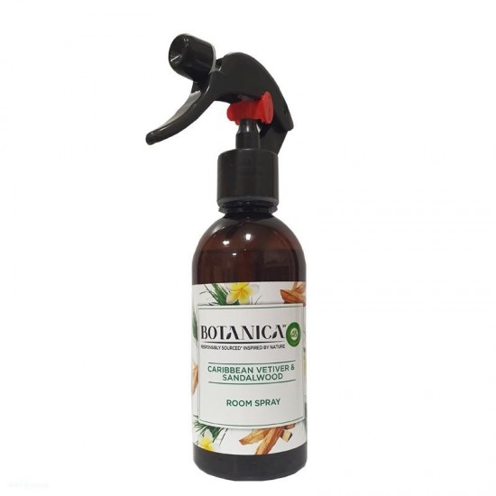 AIR WICK Botanica Osviežovač vzduchu Caribbean vetiver & Sandalwood 236ml AIR WICK Botanica Osviežovač vzduchu Caribbean vetiver & Sandalwood 236ml
