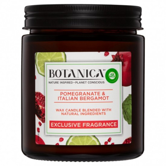AIR WICK Botanica Sviečka Pomegranate & Italian Bergamot 205g AIR WICK Botanica Sviečka Pomegranate & Italian Bergamot 205g
