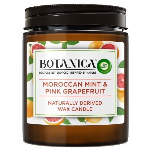 AIR WICK Botanica Vonná sviečka Moroccan mint & Pink grapefruit 205g