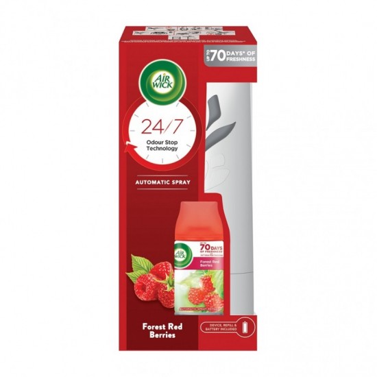 AIR WICK Freshmatic difúzer a náplň Forest Red Berries 250ml AIR WICK Freshmatic difúzer a náplň Forest Red Berries 250ml
