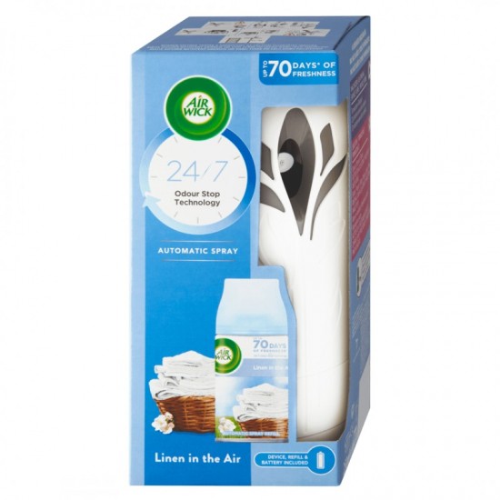AIR WICK Freshmatic Difúzer a náplň - Linen in the Air 250ml