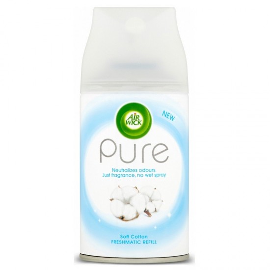 AIR WICK náplň 250ml Soft Cotton Fresh PURE AIR WICK náplň 250ml Soft Cotton Fresh PURE
