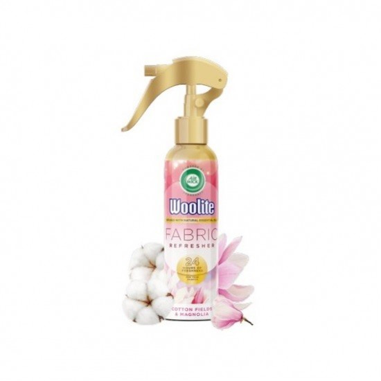 AIR WICK Woolite Cotton Fields & Magnolia Osviežovač textilu 300ml