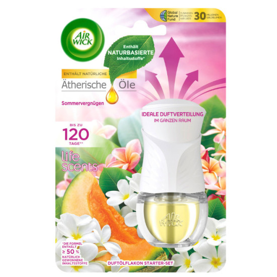 Airwick Elektrický osviežovač vzduchu + Náplň 19ml Melón & Jazmín