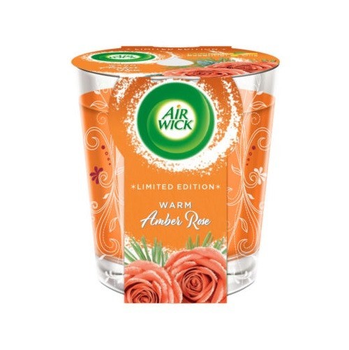 AIR WICK Sviecka Warm Amber Rose 105g AIR WICK Sviecka Warm Amber Rose 105g