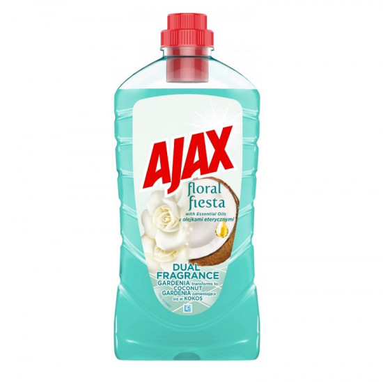 Ajax univerzálny čistič 1L Gardenia+Kokos - zelený