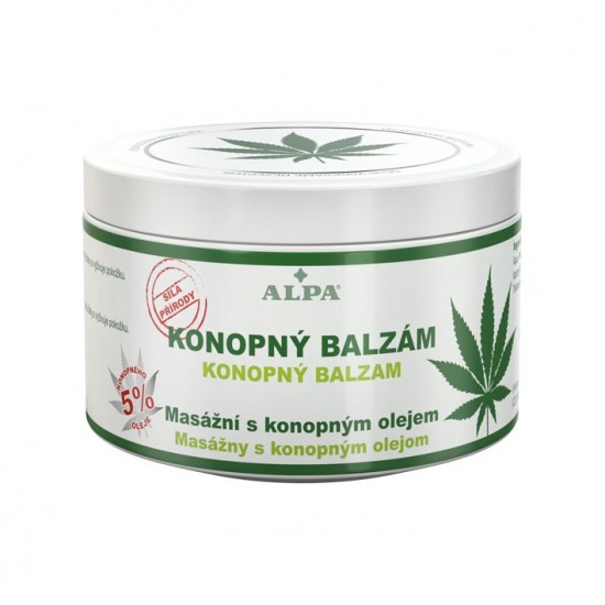 ALPA Konopný masážny balzam 250ml ALPA Konopný masážny balzam 250ml