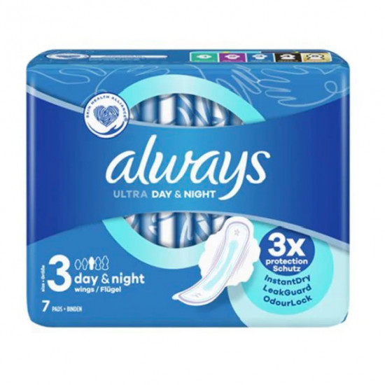 Always Ultra Day & Night 3x protection 7ks