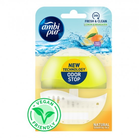 AMBI PUR WC blok gélový Lemon & Mandarin  55ml
