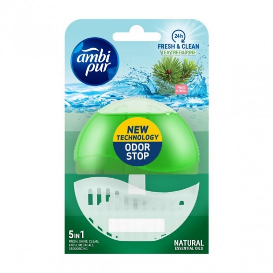 AMBI PUR WC blok gélový Tea tree & Pine 55ml AMBI PUR WC blok gélový Tea tree & Pine 55ml