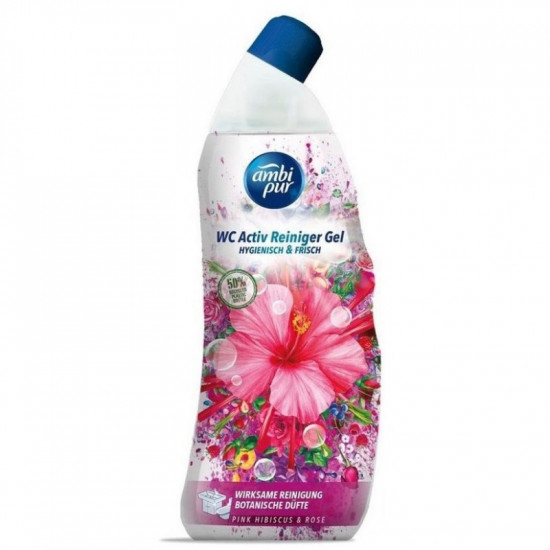 Ambi Pur WC Čistiaci gél Pink Hibiscus & Rose 750ml