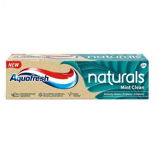 AQUAFRESH Natural Zubná pasta Mint Clean 75ml