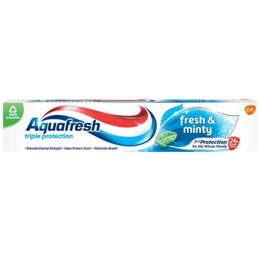 AQUAFRESH Zubná pasta Fresh & Minty 100ml AQUAFRESH Zubná pasta Fresh & Minty 100ml