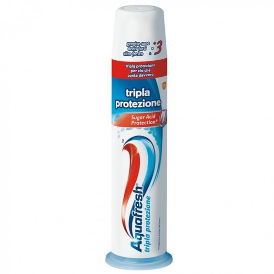 AQUAFRESH - Zubná pasta Freshmint 100ml - pumpa