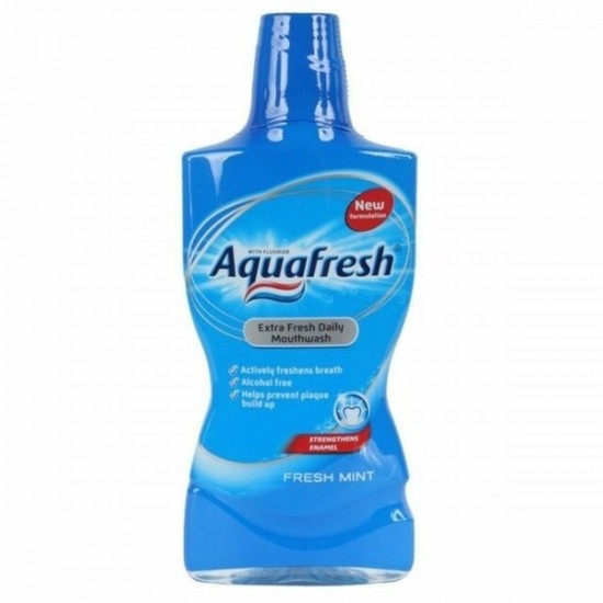 AQUAFRESH Ústna voda - Fresh mint 500ml