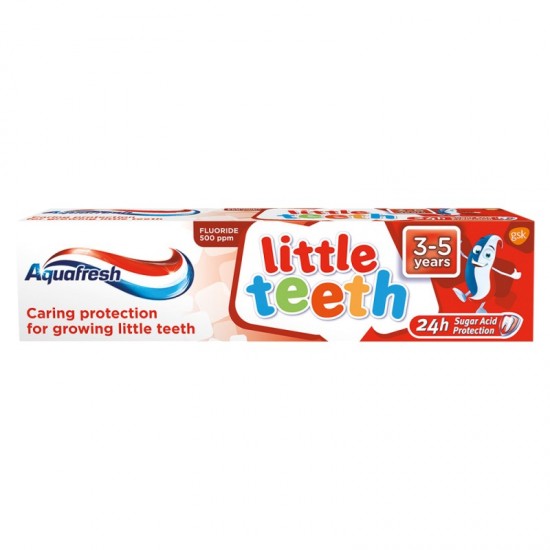 AQUAFRESH Zubná pasta Little Teeth 3-5 years 50ml