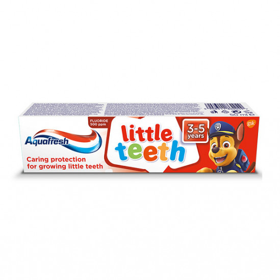 AQUAFRESH Zubná pasta Little Teeth pre deti 3-5 rokov 50ml