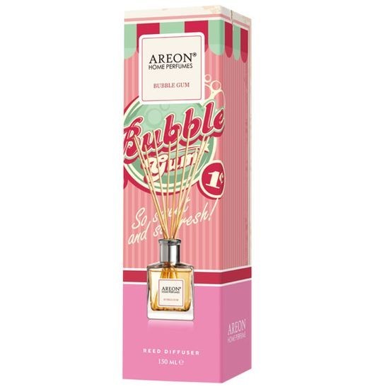 AREON Tyčinkový difúzer - Bubble Gum 85ml AREON Tyčinkový difúzer - Bubble Gum 85ml