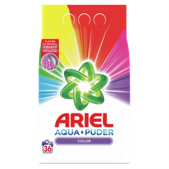 ARIEL Prací prášok Aqua Puder Color 2,7kg 36 PD ARIEL Prací prášok Aqua Puder Color 2,7kg 36 PD