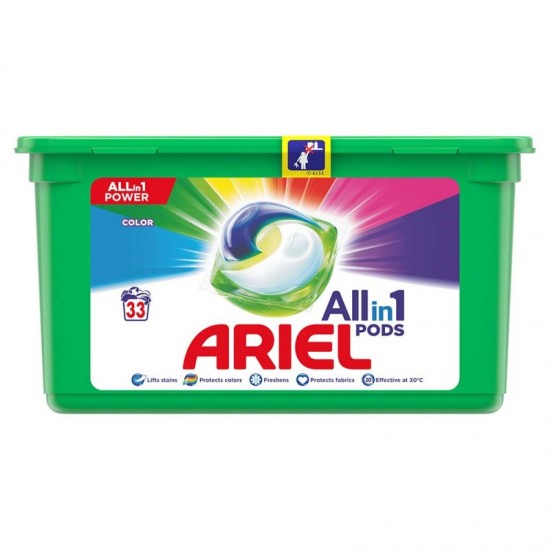 ARIEL All in 1 Gélové kapsuly - Color 33ks ARIEL All in 1 Gélové kapsuly - Color 33ks