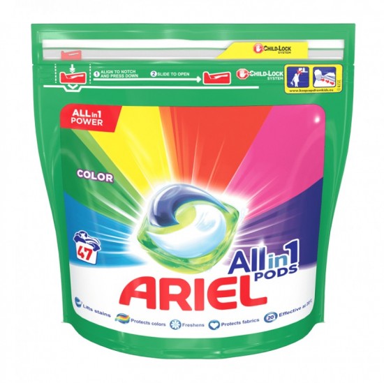 ARIEL All in 1 Gélové kapsuly - Color 47ks