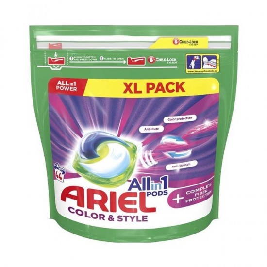 ARIEL All in 1 Gélové kapsuly - Color & Style 44ks