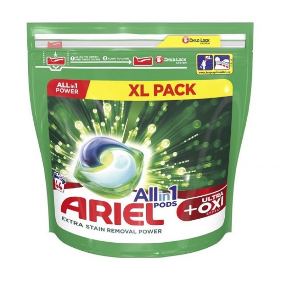 ARIEL All in 1 Gélové kapsuly - Ultra Oxi 44ks