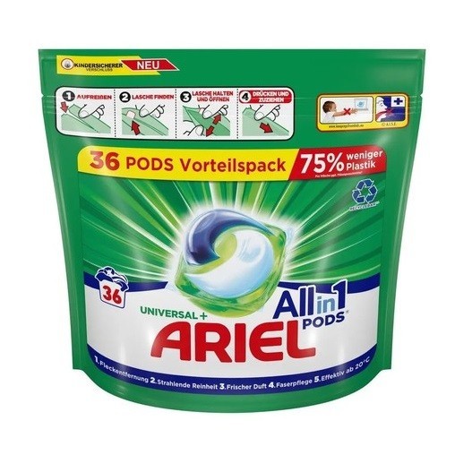 ARIEL Allin1 Gélové kapsuly - Universal+ 36ks