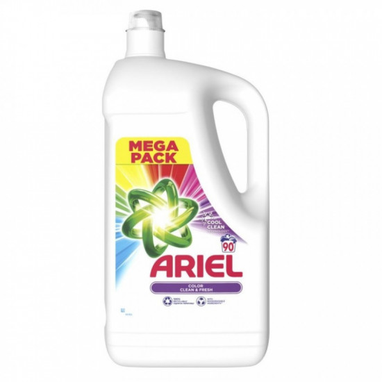 Ariel Gél COLOR 4,5L Clean & Fresh MEGA Pack - 90 praní