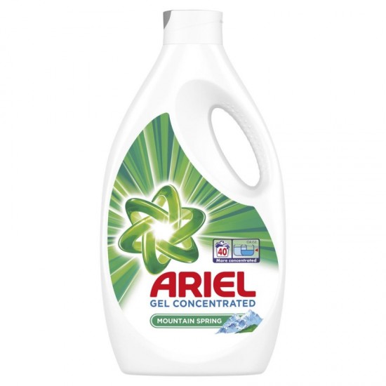 ARIEL Gél na pranie - Mountain spring 2200ml, 40 praní ARIEL Gél na pranie - Mountain spring 2200ml, 40 praní