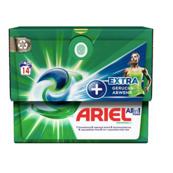Ariel pods Allin1 14ks Extra+ Universal Geruchsabwehr - Ecoclic Box