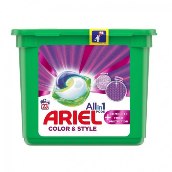 Ariel pods Allin1 23ks COLOR&Style +Fiber protection