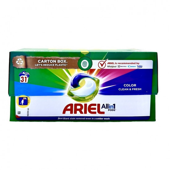 Ariel pods Allin1 31ks Color - Ecoclic Box
