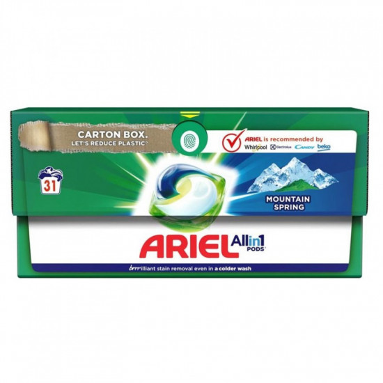 Ariel pods Allin1 31ks Mountain Spring +  Ecoclic Box