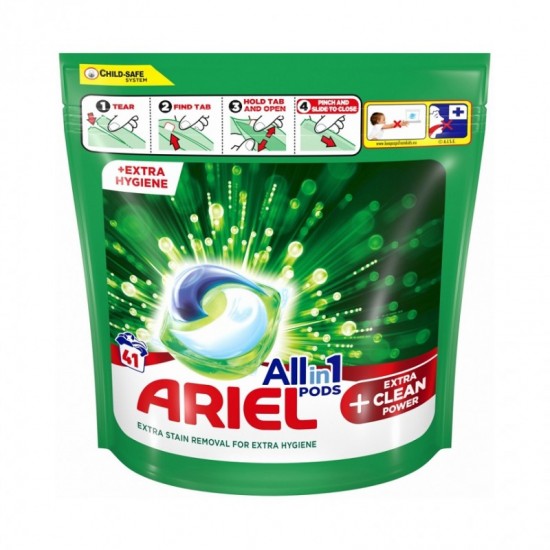ARIEL Allin1 kapsuly Extra Clean Power 41ks