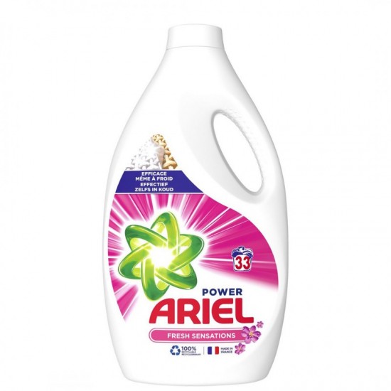 ARIEL Power Tekutý prací gél Fresh sensations 1,815l - 33 praní