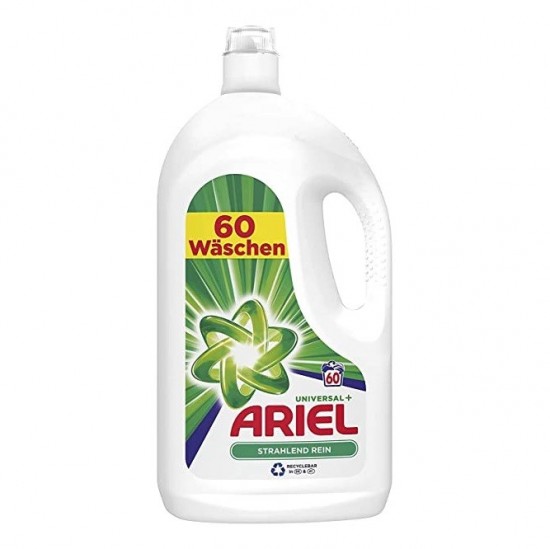 ARIEL Tekutý Prací Prostriedok - Universal+ 60 praní 3,3L ARIEL Tekutý Prací Prostriedok - Universal+ 60 praní 3,3L