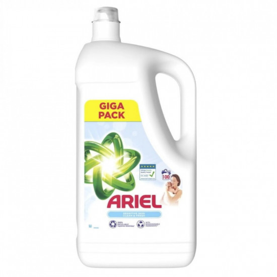 Ariel Sensitive gél 5 l 100 PD Ariel Sensitive gél 5 l 100 PD