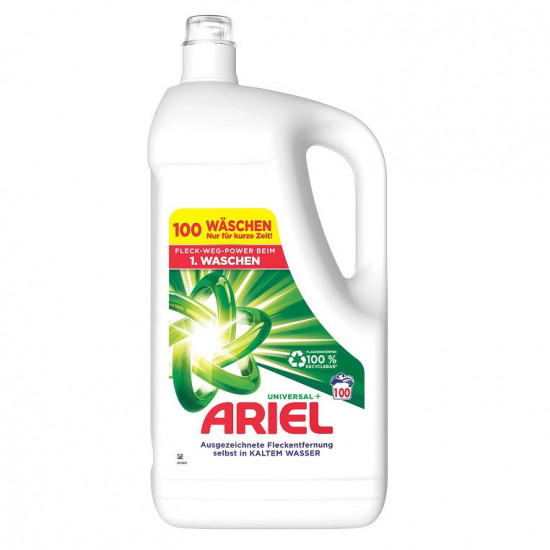 Ariel prací gél Universal+ 5000ml 100 PD