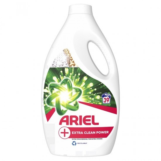 Ariel Prací gél +Extra Clean Power 2145ml - 39 praní Ariel Prací gél +Extra Clean Power 2145ml - 39 praní