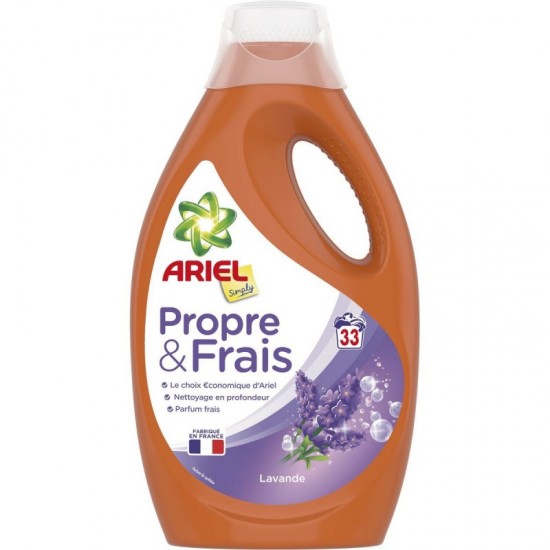 ARIEL Prací gél - Simply Clean & Levandula 1,815L - 33 praní