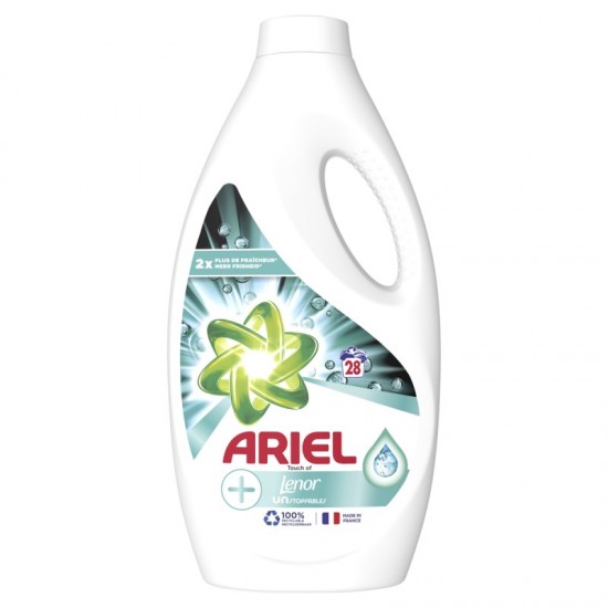 ARIEL Prací gél Touch of Lenor unstoppables 1,54L - 28 praní ARIEL Prací gél Touch of Lenor unstoppables 1,54L - 28 praní