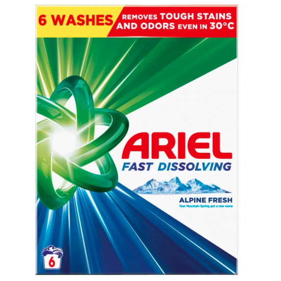 Ariel prací prášok 330g Mountain Spring - 6 praní