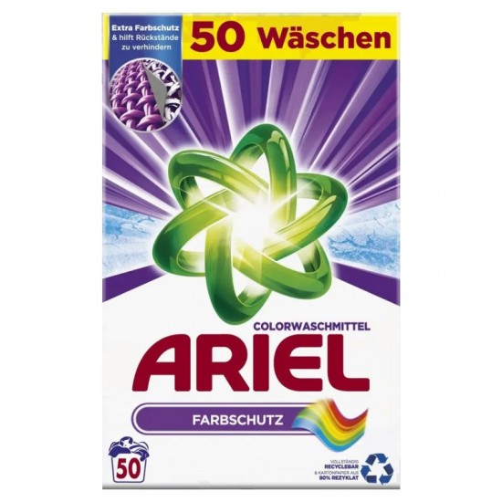 Ariel Prací prášok Color 3250g - 50 praní (krabica)