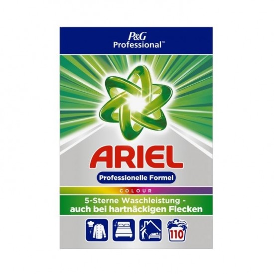 Ariel Prací prášok Color Professional 7,15kg - 110 praní (krabica)