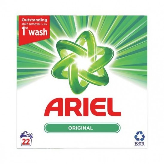 ARIEL Prací prášok Regular 1430g - 22 praní (krabica) ARIEL Prací prášok Regular 1430g - 22 praní (krabica)